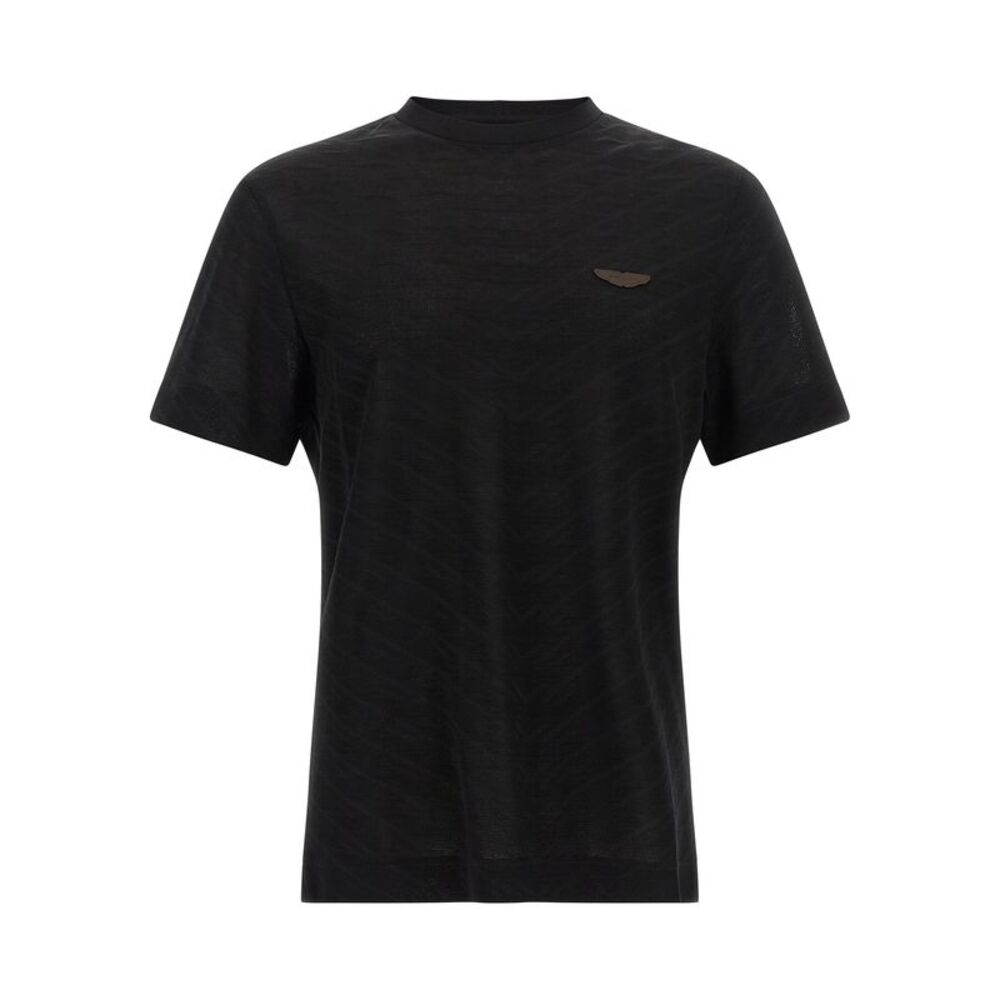 Hugo Boss Black Cotton Men's T-Shirt